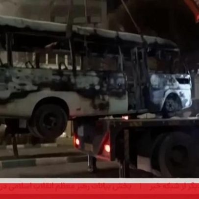 Focos de incêndio e vandalismo após protestos em Teerão