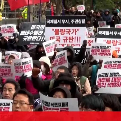 Ativistas sul-coreanos condenam operação militar dos EUA na Venezuela