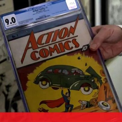 Banda Super-Homem roubada a Nicolas Cage vendida por quase 13 milhões de euros