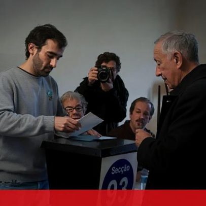 Marcelo vê voto antecipado como avanço na democracia e recorda luta Soares-Freitas
