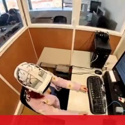 Astronautas vão comandar robôs por pensamento com touca tecnológica