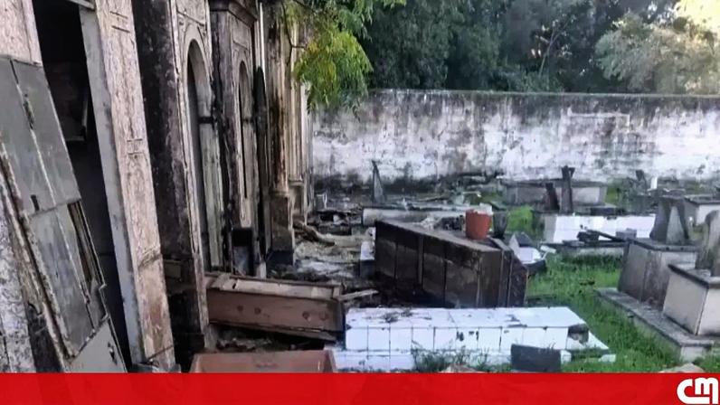 Comunidade de Alhos Vedros exige respostas após profanação de sepulturas