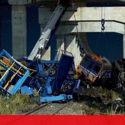 Queda de grua causa descarrilamento de comboio na Tailândia com 29 mortos