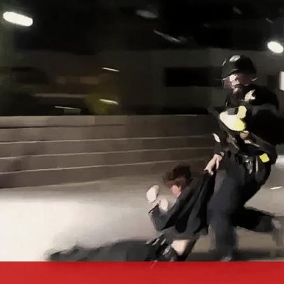 Manifestante é atingido por projétil disparado por agente federal na Califórnia