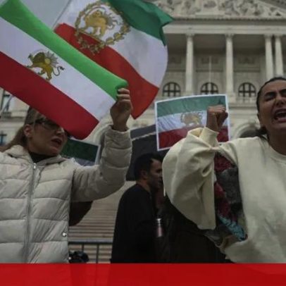 Manifestação em Lisboa exige liberdade no Irão