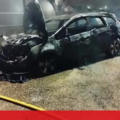 Polícia Judiciária detém suspeito de incendiar carro em Santarém