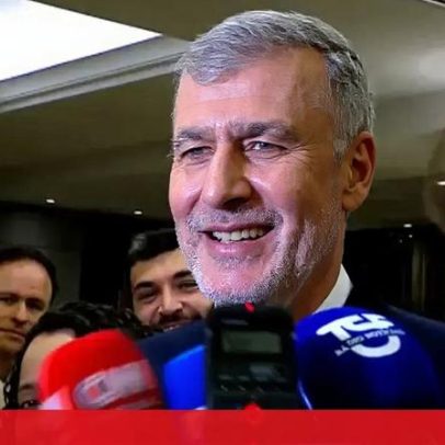Gouveia e Melo chega à sede de campanha, enfatizando abstenção baixa