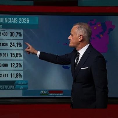 Francisco Penim acompanha ao segundo os resultados da noite eleitoral na CMTV