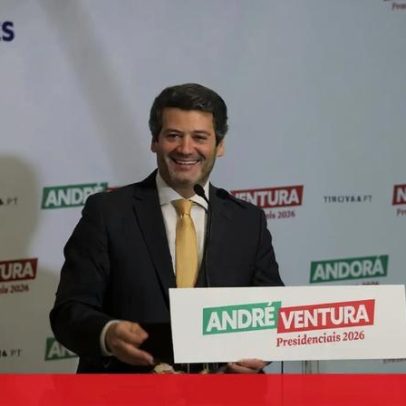 André Ventura fica em segundo lugar nas eleições presidenciais