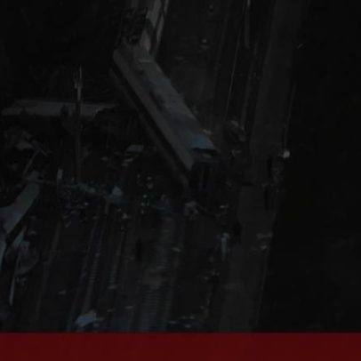 Imagens mostram danos após colisão de comboios de alta velocidade em Espanha