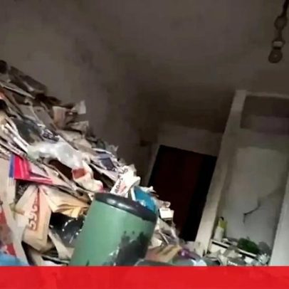 Apartamento em Lisboa com lixo, aranhas, baratas e ratos e mau cheiro