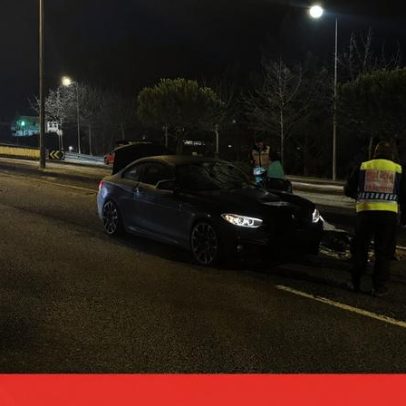 Homem morre atropelado ao atravessar estrada fora da passadeira em Coimbra
