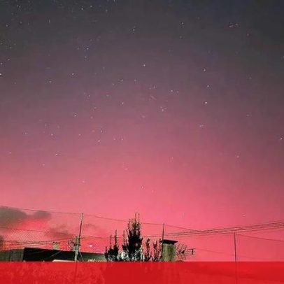 Auroras boreais observadas em Portugal após tempestade solar