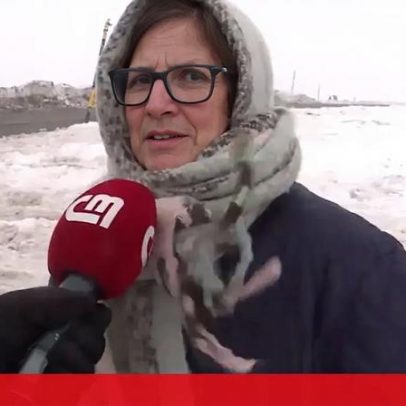 Nevada na Serra da Estrela continua e atrai turistas