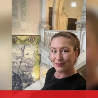 Filha da atriz Delfina Cruz está desaparecida há dois dias