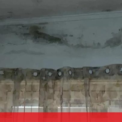 Chuva entra em casa quando o tempo piora, revela José