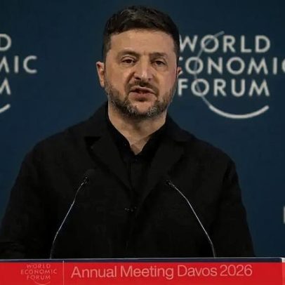 Zelensky critica a UE em Davos por falta de ações rápidas