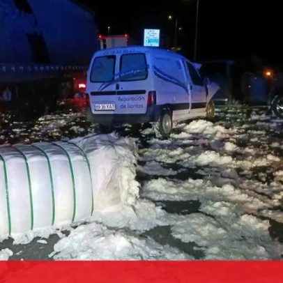 Acidente com camião na Trofa deixa cinco feridos