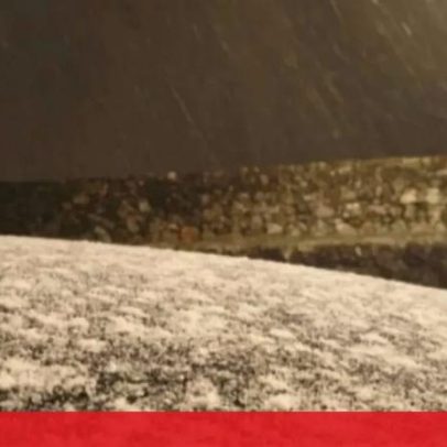 Neve chega ao Alentejo e pinta de branco vários locais
