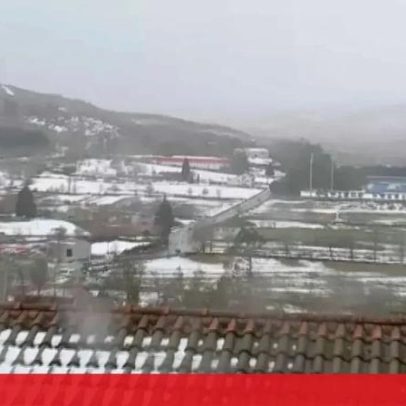 Neve recua, mas chuva persiste em todo o país