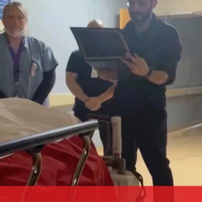 Filho de veterano homenageia enfermeiro morto a tiro pelo ICE com vídeo