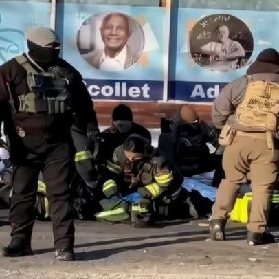 Bombeiros ajudam Alex Pretti após tiroteio com ICE em Minneapolis