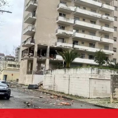 Explosão em prédio em Coimbra deixa vários feridos