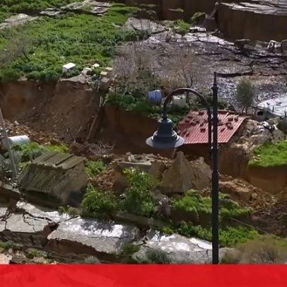 Deslizamento na Sicília destrói casas e obriga evacuação de 1500 pessoas