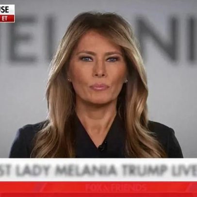 Melania Trump apela à união durante crise em Minneapolis