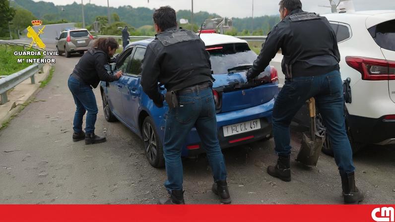 Neve deixa centro de Madrid pintado de branco