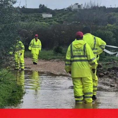 Mulher desaparece após viatura arrastada pela ribeira em Silves