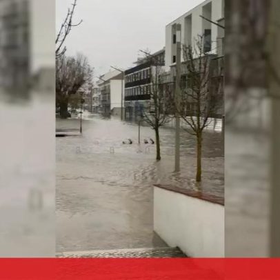 Alcácer do Sal tem zonas onde ninguém consegue andar por inundações do Sado