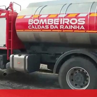 Bombeiros de Caldas apoiam abastecimento de água em Tornada e Salir do Porto