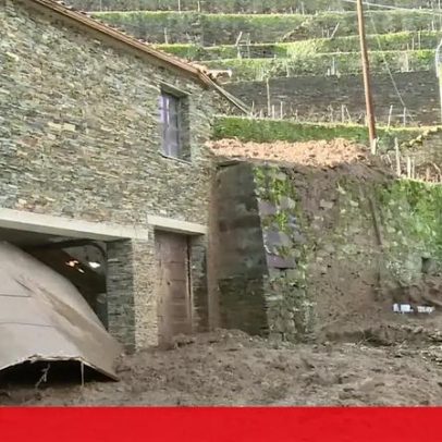 Douro: municípios enfrentam prejuízos por derrocadas e quedas de muros