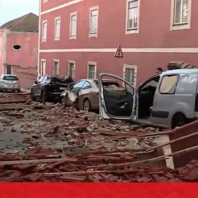 CMTV acompanha de perto a passagem da depressão Kristin desde o início