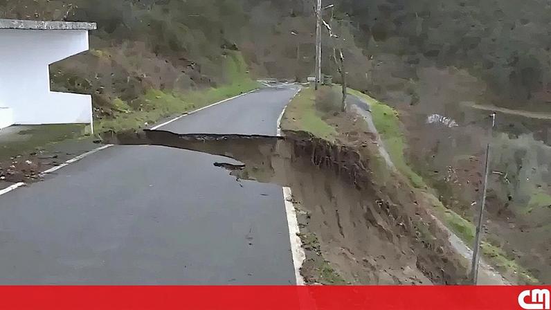 Carlos Cardoso, presidente da Câmara de Cinfães, aponta para prejuízos superiores a dois milhões de euros no concelho.