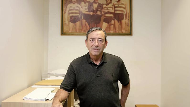 O antigo atleta Fernando Mamede
