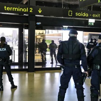 PSP detém 30 estrangeiros no aeroporto de Lisboa