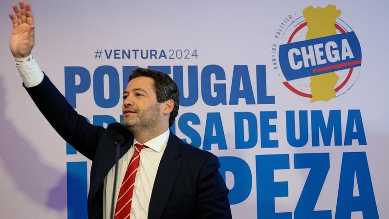 André Ventura, líder do Chega