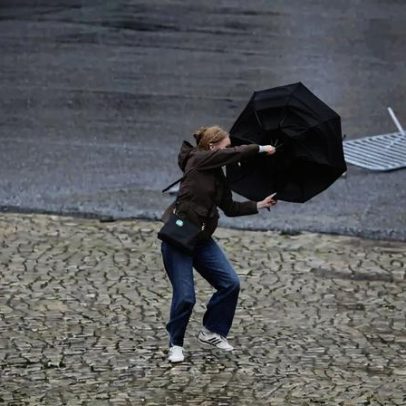 Oito distritos sob aviso amarelo por chuva, vento e agitação marítima