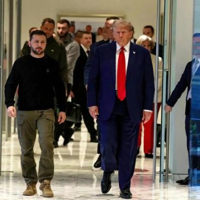 Trump e Zelensky reunidos em Davos para agenda internacional