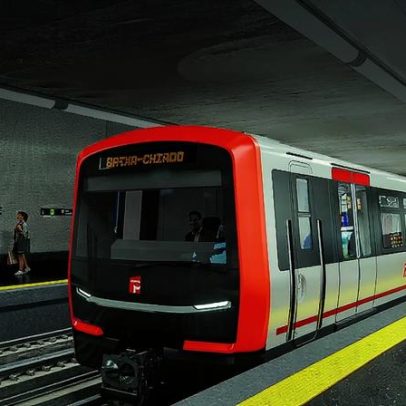 Ladrão em fuga do Colombo paralisa o Metro ao correr no túnel