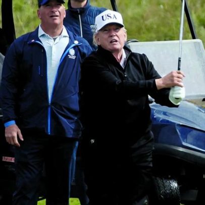 Trump afirma estar em perfeita saúde