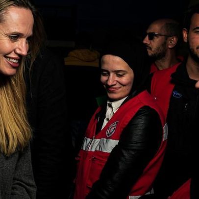 Angelina Jolie apoia povo de Gaza durante visita a Rafah