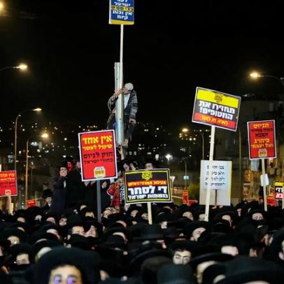 Morto e três feridos num atropelamento durante protesto ultraortodoxo em Jerusalém