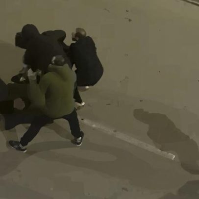 Adeptos do Barreirense e Olímpico Montijo em confrontos antes do jogo
