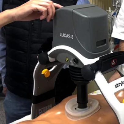 Equipamento Lucas entra no hospital de Leiria para paradas cardíacas