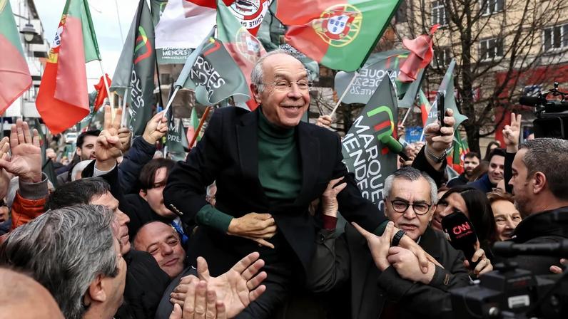 Campanha de Marques Mendes foca na estabilidade e mira Cotrim