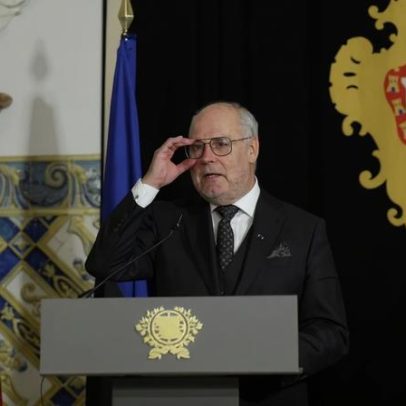 Presidente da Estónia defende sanções mais fortes à Rússia e maior apoio à Ucrânia