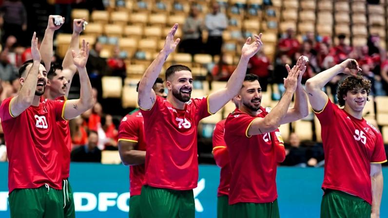 Seleção de Andebol portuguesa no Campeonato da Europa